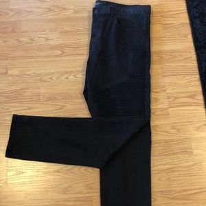 PacSun Skinny Moto Black Jeans